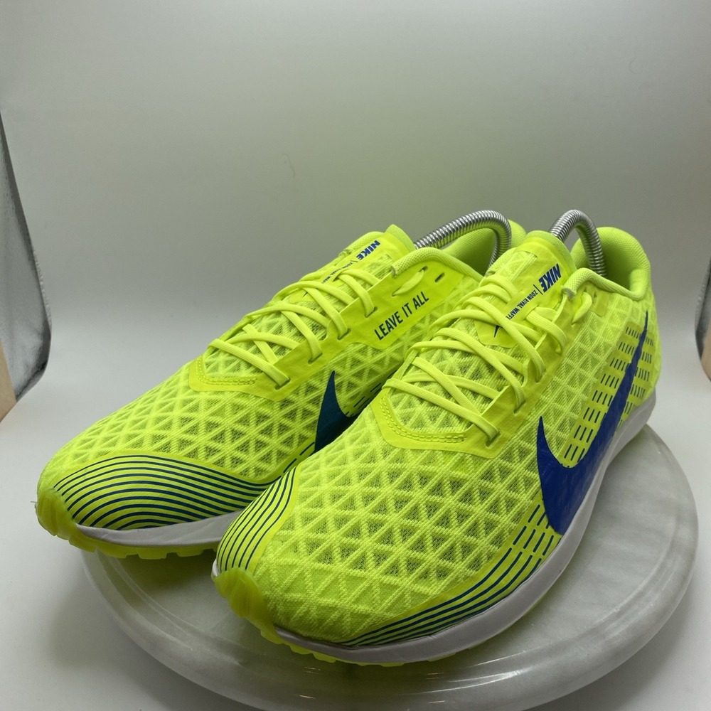Men's 10.5 Nike‎ Zoom Rival Waffle XC Cross Country Shoe  AJ0852-700 Neon Racing